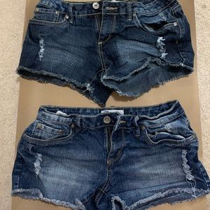 2/$25 Bluecrush jean shorts